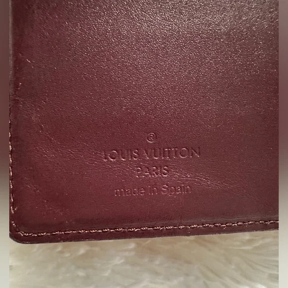 💫 Louis Vuitton RARE Matte Vernis Violet/Purple Leather PM Agenda!! - Picture 9 of 16
